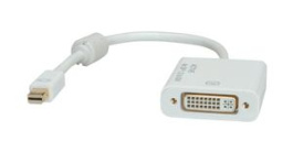 12.03.3137, Adapter, Mini DisplayPort Plug - DVI-D 24+1-Pin Socket, Roline