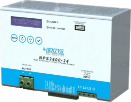 NPS2400-24, Power Supply 3Ph, 2400W\In: 400-500Vac, Out: 11.9-29Vdc/100A, NEXTYS
