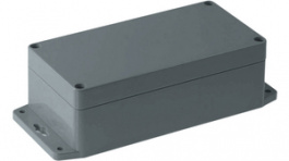 RND 455-00271, Plastic enclosure 160 x 80 x 55 mm dark grey ABS IP 65 / NEMA 4, RND Components
