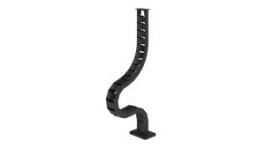 34.453, Adjustable Cable Organizer, Black, Suitable for Desk Mount, 825mm, Dataflex