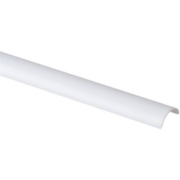 62397901, Cover, half round opalwhite 1000 mm, Barthelme