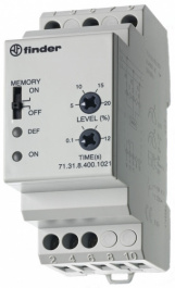 71.31.8.400.1021, Модуль: реле контроля напряжения; Монтаж: DIN; Тип ВЫХ 1:SPDT, FINDER