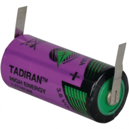 SL-761 T, Lithium battery 3.6 V 1.5 Ah, TADIRAN Batteries