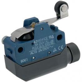 AZH1041CEJ, Limit Switch AZH 5 A Plunger Limit switch, short roller lever, plastic, screw te, Panasonic