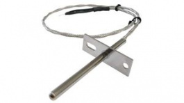 30509009, Flanged Insertion Temperature Sensor Pt1000B, -50 ... 550°C, 1x Pt1000 B, 2-Wire, Heraeus