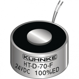 HT-D30-F-24V100%, Holding Solenoid 200 N 3.8 W, Kuhnke