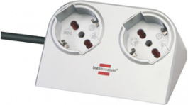1153545, Desktop outlet strip, 2xIT / F (CEE 7/3), 1.8 m, Brennenstuhl