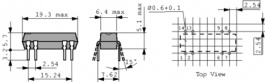 3-1393763-0, Геркон 12 VDC 500 Ω 290 mW, TE / Axicom