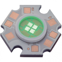 ACL01-SC-GGGG-E10-C01-L-T000, Power LED on circuit board 10 W green, Excelitas