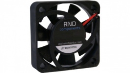 RND 460-00001, Безщеточный осевой вентилятор DC 40x40x10 мм 5 В 7,8 м³ / ч, RND Components