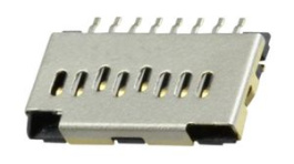 105162-0001, MicroSD Card Header, Push / Pull, 8 Poles, Molex