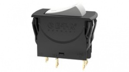 3120-N551-H7T1-W01D-15A, Thermal Circuit Breaker, 2-Pole, Panel Mount, 15A, IP00/IP40, ETA