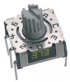 P36THR-301, PCB coding switch BCD 3+3, Hartmann