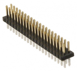 M50-3502042, Straight pin header 2x20P, Harwin