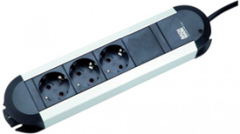 331.000, Outlet strip, 3xF (CEE 7/3), 1.75 m, F (CEE 7/4), Bachmann