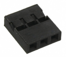 M22-3010300, Female connector 1x3P, Harwin