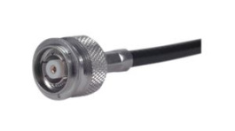 11 TNC-R50-4-76/133 NE, RF Connector, TNC, Brass, Plug, Straight, 50Ohm, Crimp Terminal, Huber+Suhner