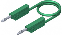 MLN 150/2,5 green, Test lead diam. 4 mm Green 150 cm 2.5 mm2 CAT I, SKS Kontakttechnik