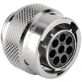 RT0612-8SNH, Круглый; вилка; "мама"; PIN:8; внутр.байонетное соединение; RT360, Amphenol