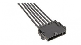 214751-2083, Cable Assembly, Micro-Fit 3.0 Receptacle - Pigtail, 8 Circuits, 600mm, Molex