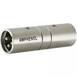 AC3M3MW, XLR, Adapter 3 AC Nickel - Plated, Amphenol