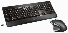 920-006240, MX800 wireless performance combo CH USB Black, Logitech