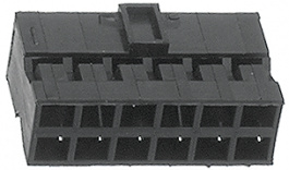 90311-012LF, Socket housing, Minitek 2x6-pin 2x6P, FCI (Amphenol FCI, AFCI))
