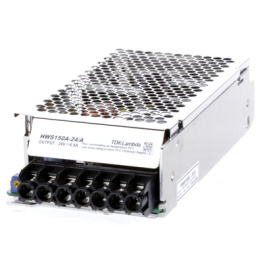 HWS-150A-24/A, DC power supply 150 W 24 VDC, 6.5 A, TDK-Lambda