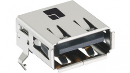 2410 06, USB 2.0 A connector, Socket, angled, Lumberg Connect