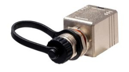 SGM12180, Feedthrough Connector, M12 Jack X-Coded - RJ45 Socket, Straight, TUK Limited