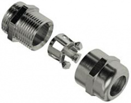 AS M25E, EMC METAL CABLE GLAND M25, ILME