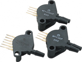 MPX5010DP, Датчик: давления; Диапазон:0?10кПа; дифференциальный, FREESCALE/MOT