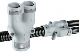 SVYR-100707, Y piece fittingNWgrey, PMA AG (Cable protection)