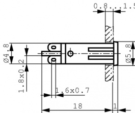 1.69.508.113/1402, Incandescent Indicator 24 V, RAFI