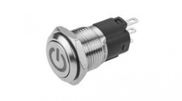 82-4151.2000.B002, Vandal Resistant Pushbutton Switch, 3 A, 240 V, 1CO, IP65/IP67/IK10, EAO