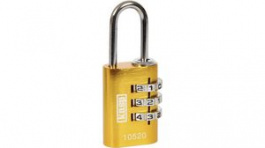 K10520YELD, Замок; Применение: тумбочки, сумки, чемоданы; А:22мм; В:20мм; С:3мм, Kasp