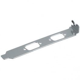 KHPC O 053, PC Card Holder, Drilled Stainless Steel, Fischer Elektronik