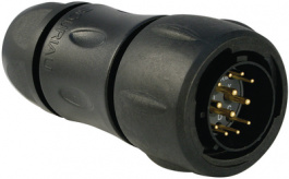 UTS6JC14E12P, Coupling plug UTS Hi Seal Poles=12 Male Housing size14, Souriau Esterline Sunbank