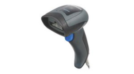 QD2430-BKK10X-C540, Barcode Scanner, 1D Linear Code/2D Code/Postal Code, 5 ... 350 mm, PS/2/RS232/USB, Cable, Black, Datalogic
