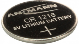 1516-0007, Lithium Button Cell Battery,  Lithium Manganese Dioxide, 3 V, Ansmann