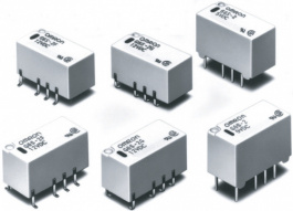 G6S-2Y 24DC, Реле электромеханическое - Применение: Сигнальное; Тип: 2C; U упр: 24 VDC; P упр: 170 мВт; I dc: 1 А; U dc: 30 В, Omron