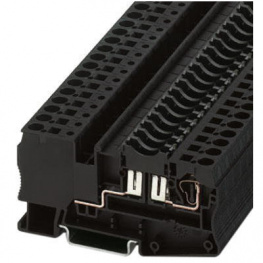3036372, ST 4-FSI/C fuse terminal block, 0.08...4 mm2 400 vac 30 a black, Phoenix Contact