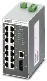 FL SWITCH SFN 15TX/FX, Industrial Ethernet Switch 15x 10/100 RJ45 / 1x SC (multi-mo, Phoenix Contact