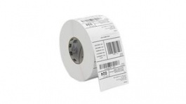 ZIPRD3015755, Label Roll, Paper, 76 x 102mm, 400pcs, White, Zebra
