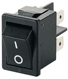 1852.0104, Rocker switch 2P 4 A 250 VAC, Marquardt