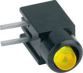 2817.8031, LED; в корпусе; зеленый; 3мм; Кол-во диод: 1; 20мА; 40°; 10?20мкд, Mentor