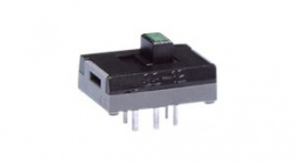 SS12SDP2LF, Slide Switch On-On 2P, NKK Switches (NIKKAI, Nihon)