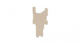 2485980000, End plate, Beige, Weidmuller