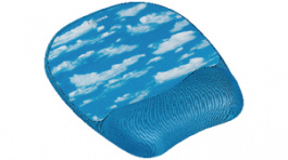 9175901, Memory Foam wrist support with mouse pad, cloud design, Fellowes
