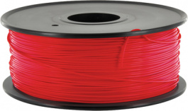 3301802, 3D принтер, лампа накаливания PLA красный 1 kg, USA